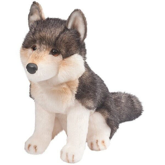 Douglas Cuddle Toys Atka The Wolf # 1833 Stuffed Animal Toy