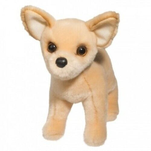 Douglas Cuddle Toys Carlos the Chihuahah Dog #1750 Stuffed Animal Toy