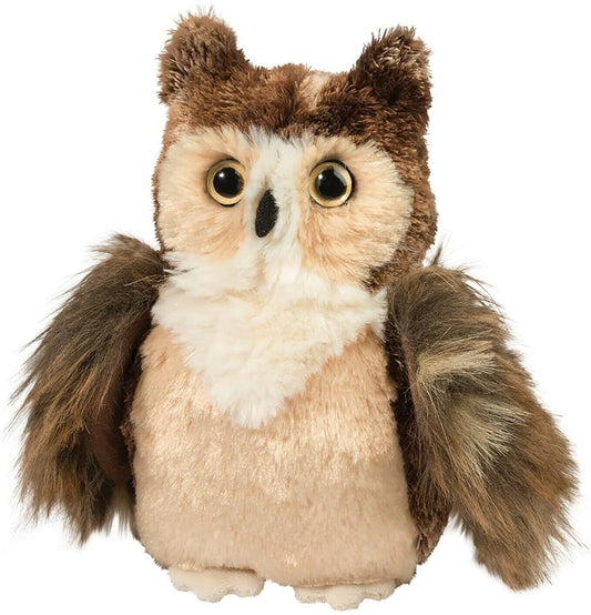 Douglas Cuddle Toys 7" Rucker Owl #4060 Stuffed Animal Toy