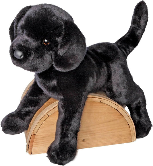 Douglas James Black Lab Plush Stuffed Animal