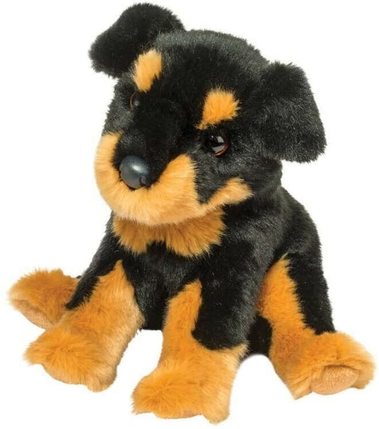 Douglas Cuddle Toys Rocky Rottweiler Dog #1965 Stuffed Animal Toy