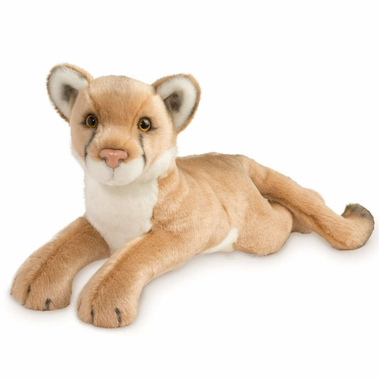 Douglas Cuddle Toys Kelso Mountain Lion Cougar #1877 Stuffed Animal Toy