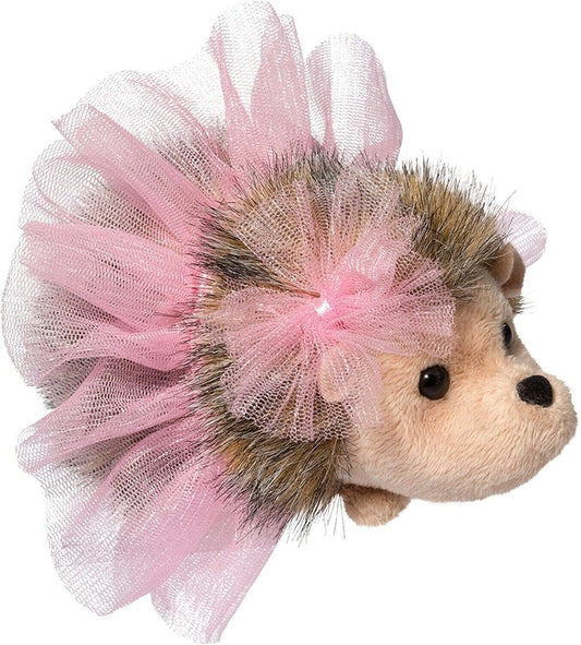 Douglas Cuddle Toys Pink Swirl Tutu Hedgehog #629 Stuffed Animal Toy