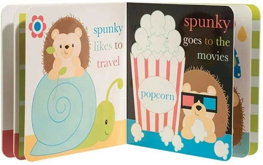 Douglas Cuddle Toys Spunky the Hedgehog Book # 6701