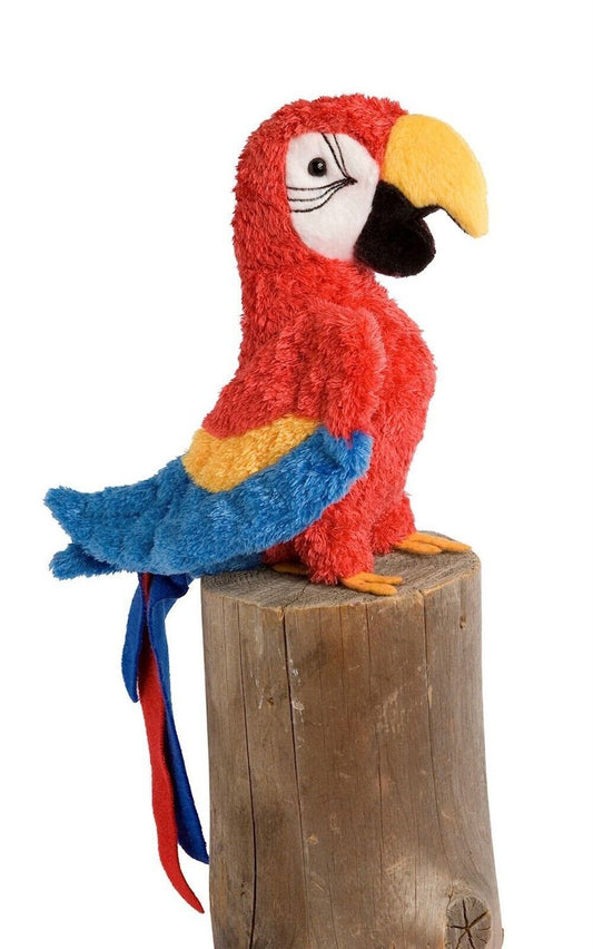 Douglas Cuddle Toys Red Parrot # 3740 Stuffed Animal Toy