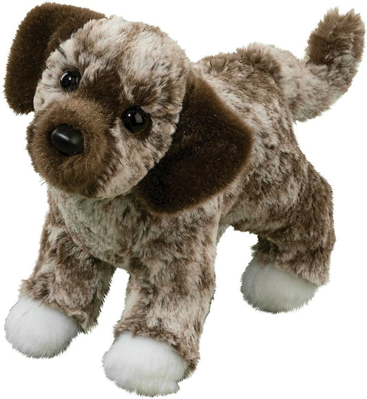 Douglas Cuddle Toys Spud Mixed Breed Mutt Dog #3980 Stuffed Animal Toy