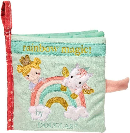 Douglas Baby Rainbow Magic Soft Plush Activity Book