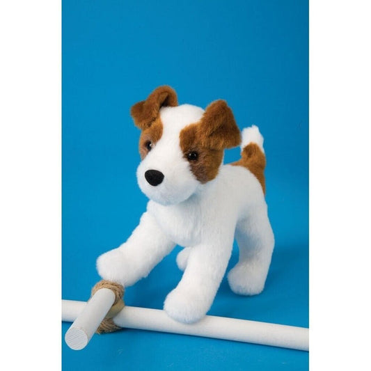 Douglas Cuddle Toys Feisty Jack Russel # 4020 Stuffed Animal Toy