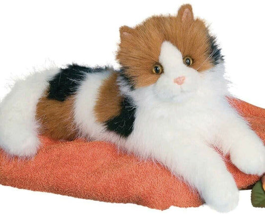 Douglas Cuddle Toys Calico Cat # 2030 Stuffed Animal Toy