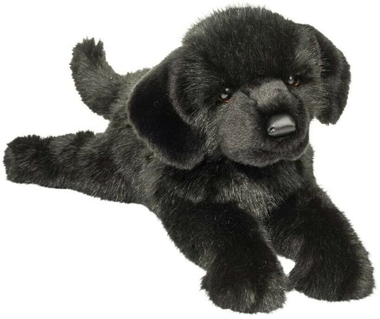 Douglas Cuddle Toys 21" Jake Black Lab Dog #2449 Stuffed Animal Toy Brand New