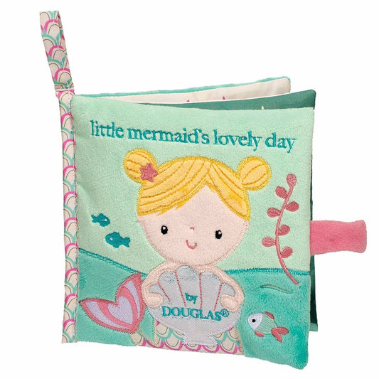 Douglas Cuddle Toys Mermaid Soft Activity Book #6412 Stuffed Animal Toy