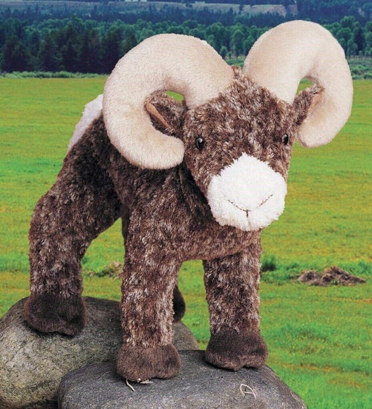 Douglas Cuddle Toys Climber Big Horn Sheep #4029 Stuffed Animal Toy