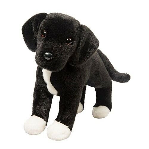 Douglas Cuddle Toys 17" Twister Black Lab Pit Bull Mix #2024 Stuffed Animal Toy