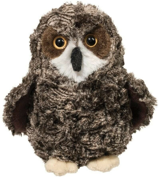 Douglas Shrill Saw-Whet Owl Plush Stuffed Animal