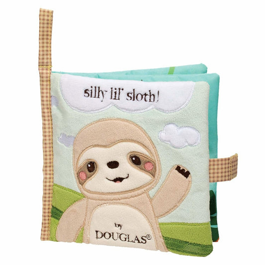 Douglas Cuddle Toys Sloth Soft Activity Book #6413 Stuffed Animal Toy