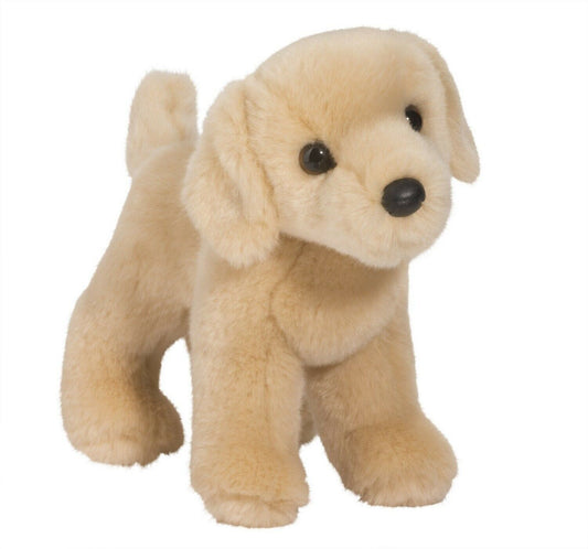 Douglas Cuddle Toys Zach the Yellow Lan Dog #1728 Stuffed Animal Toy