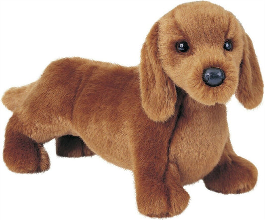 Douglas Cuddle Toys Gretel the Red Dachshund # 1933 Stuffed Animal Toy