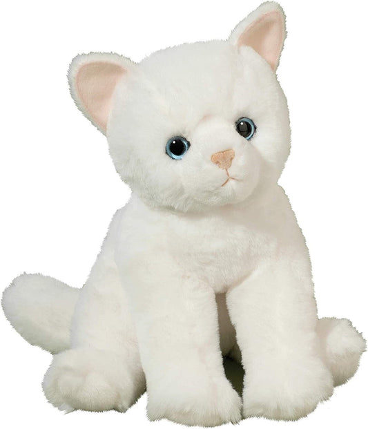 Douglas Cuddle Toys Winnie White Kitty Cat Softie #15052 Stuffed Animal Toy