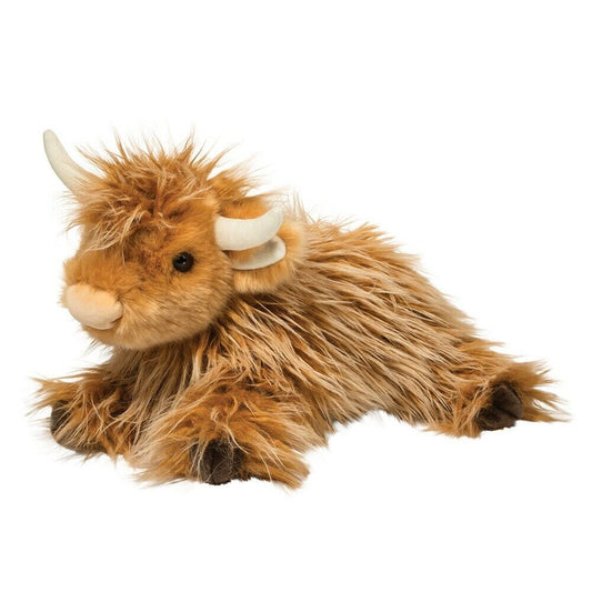 Douglas Cuddle Toys Wallace Highland Cow # 2460 Stuffed Animal Toy