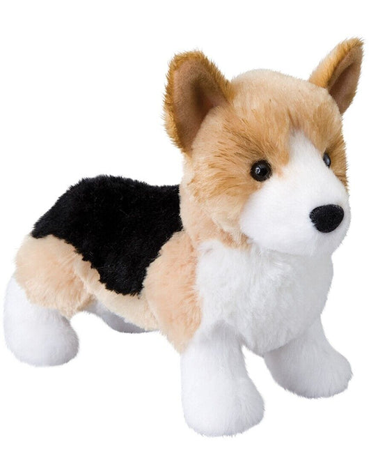 Douglas Cuddle Toys Shorty Tri-Color Corgi # 4017 Stuffed Animal Toy