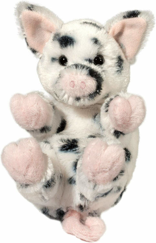 Douglas Cuddle Toys Lil Handful Spotted Pig #14470 Stuffed Animal Toy