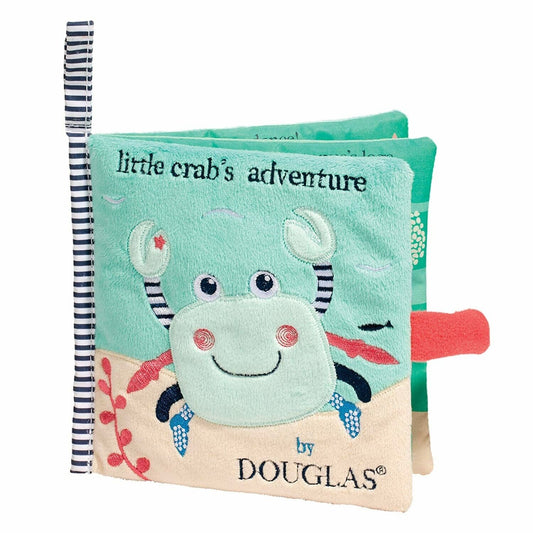 Douglas Cuddle Toys Crab Soft Activity Book #6414 Stuffed Animal Toy
